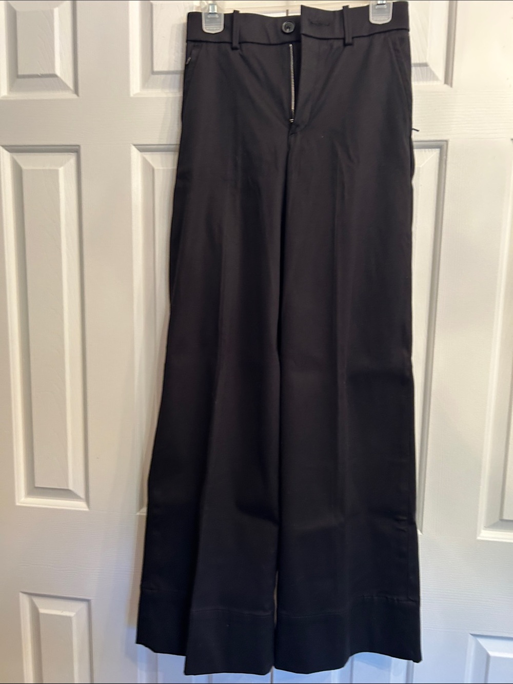 Spanx Black Wide-Leg Pants